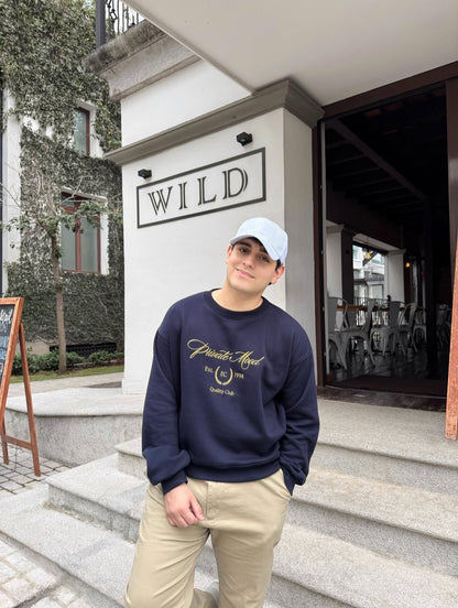 “Modo privado”, suéter de edición especial, estilo hoodie, para caballero.