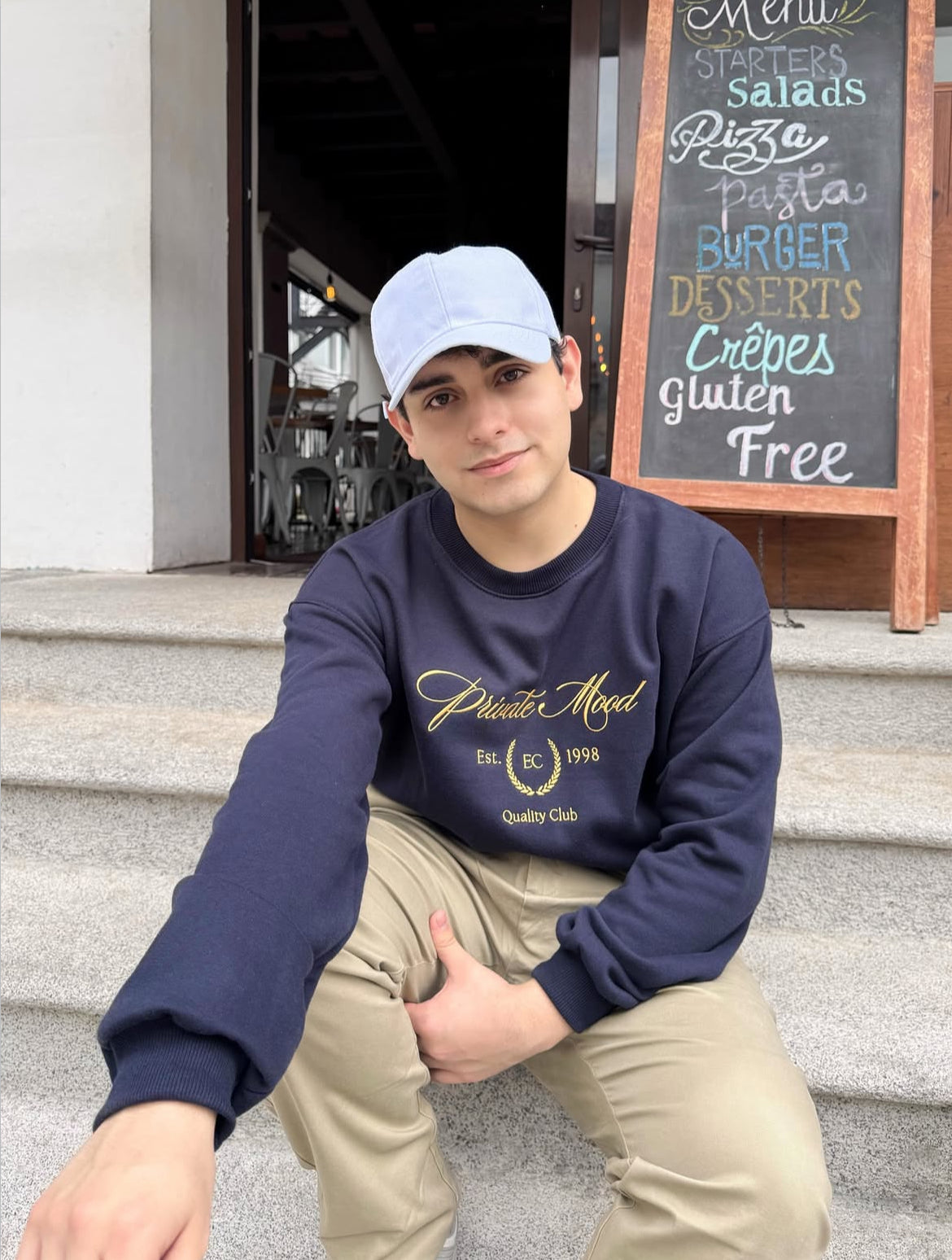 “Modo privado”, suéter de edición especial, estilo hoodie, para caballero.