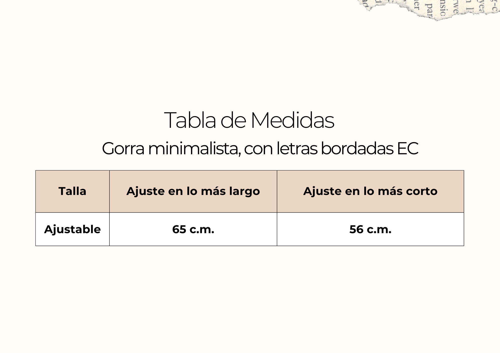 tallas