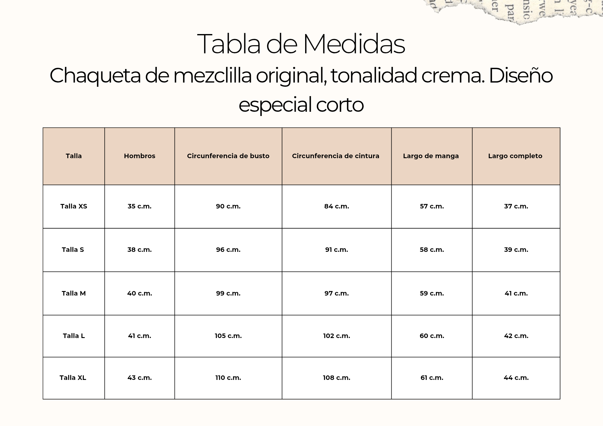 tallas