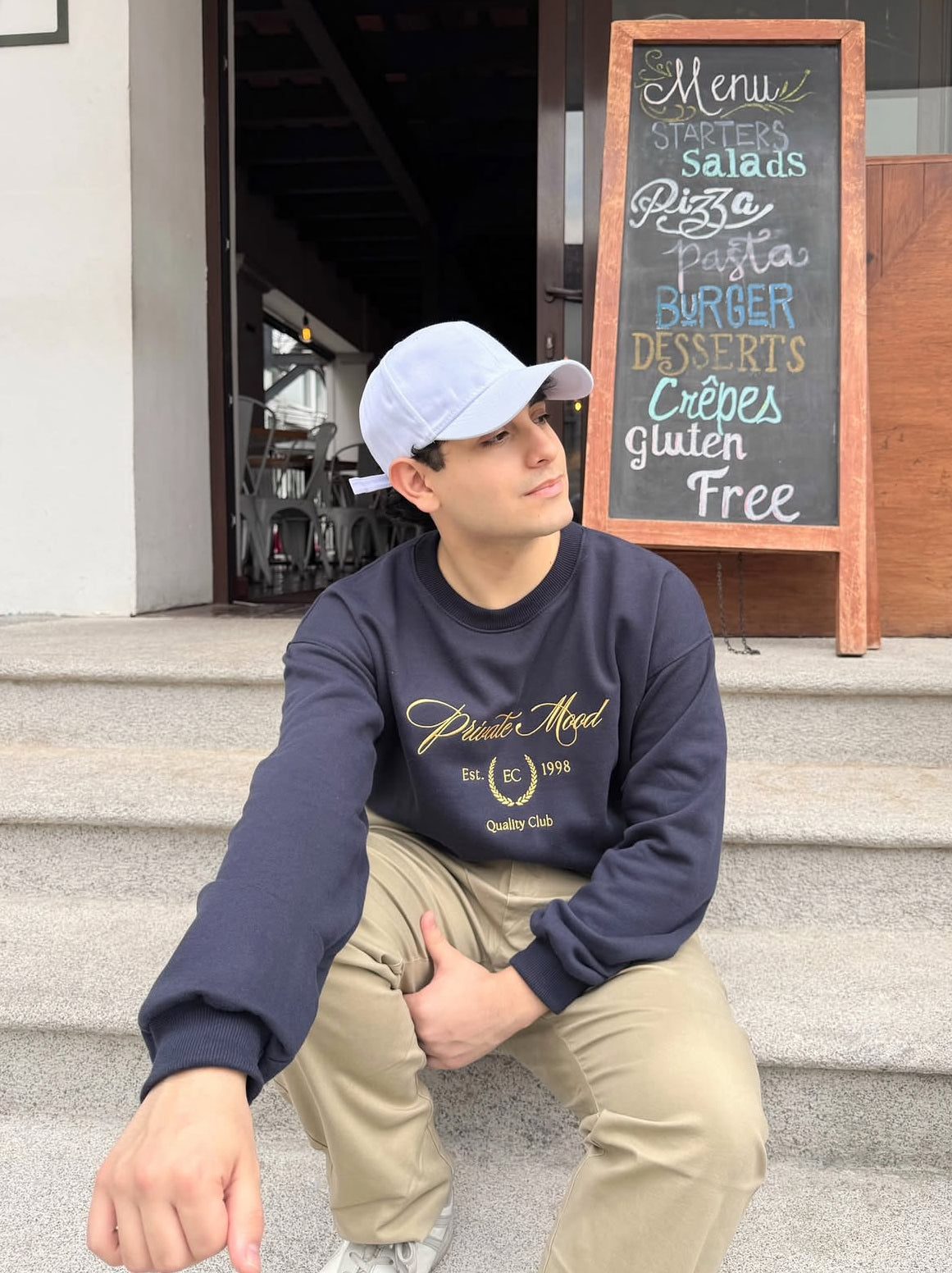 “Modo privado”, suéter de edición especial, estilo hoodie, para caballero.