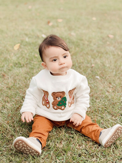 Tierna Navidad. Suéter para niños, especial de algodón.