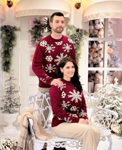 La verdadera razón de la Navidad. Suéter tejido para Damas y Caballeros, edición especial.