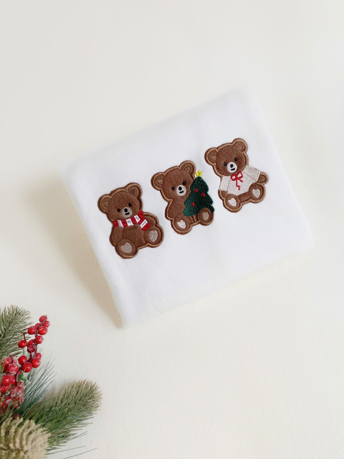 Tierna Navidad. Suéter para damas y caballeros, especial de algodón.