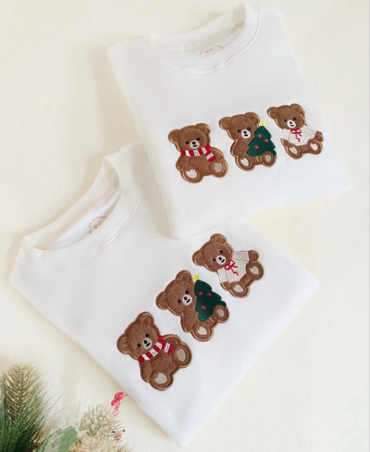 Tierna Navidad. Suéter para niños, especial de algodón.