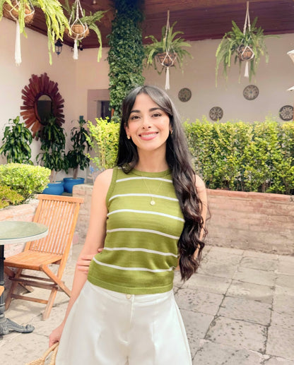 Short de tela, para dama, estilo pierna ancha, estrech.
