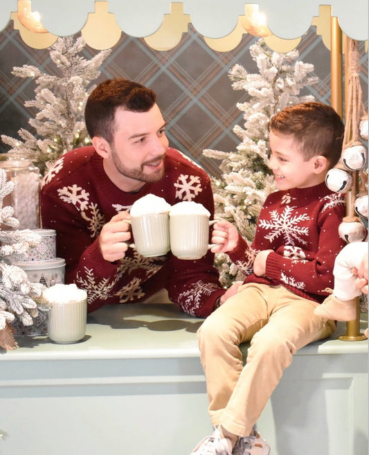 La verdadera razón de la Navidad. Suéter tejido para Niños, edición especial.