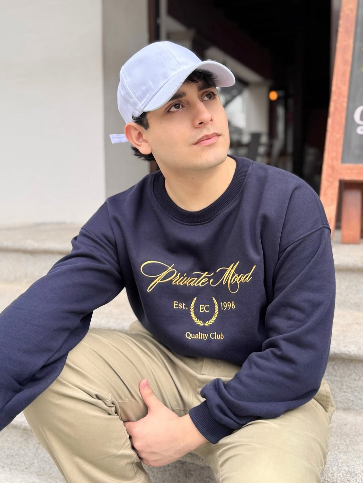 “Modo privado”, suéter de edición especial, estilo hoodie, para caballero.