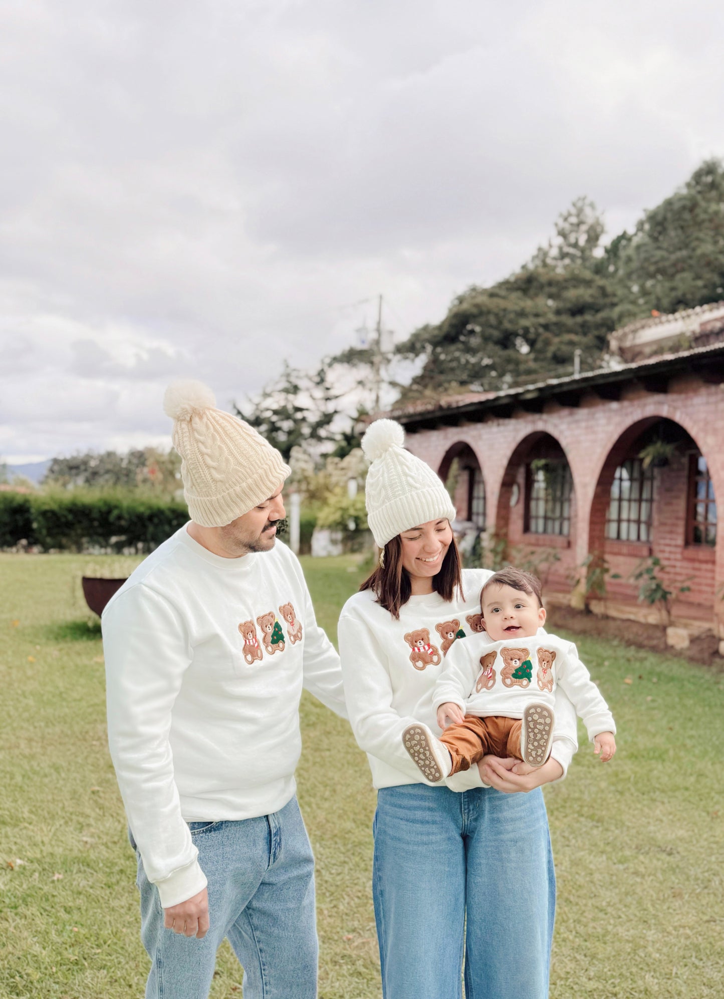 Tierna Navidad. Suéter para niños, especial de algodón.