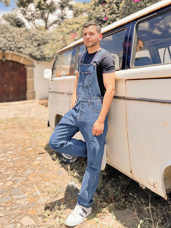 Overol de mezclilla, para caballero, Vintage – Essencia Concept