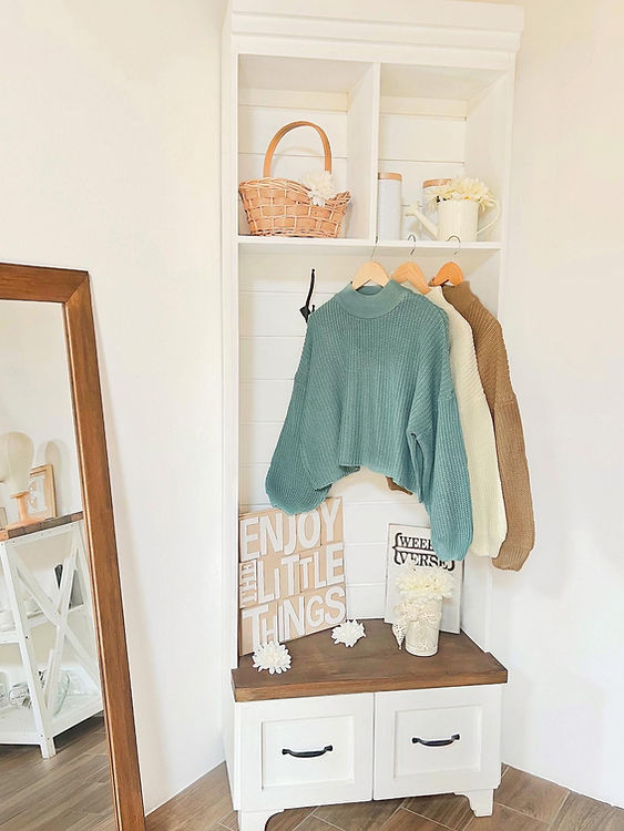 Suéter tipo pull over, color menta