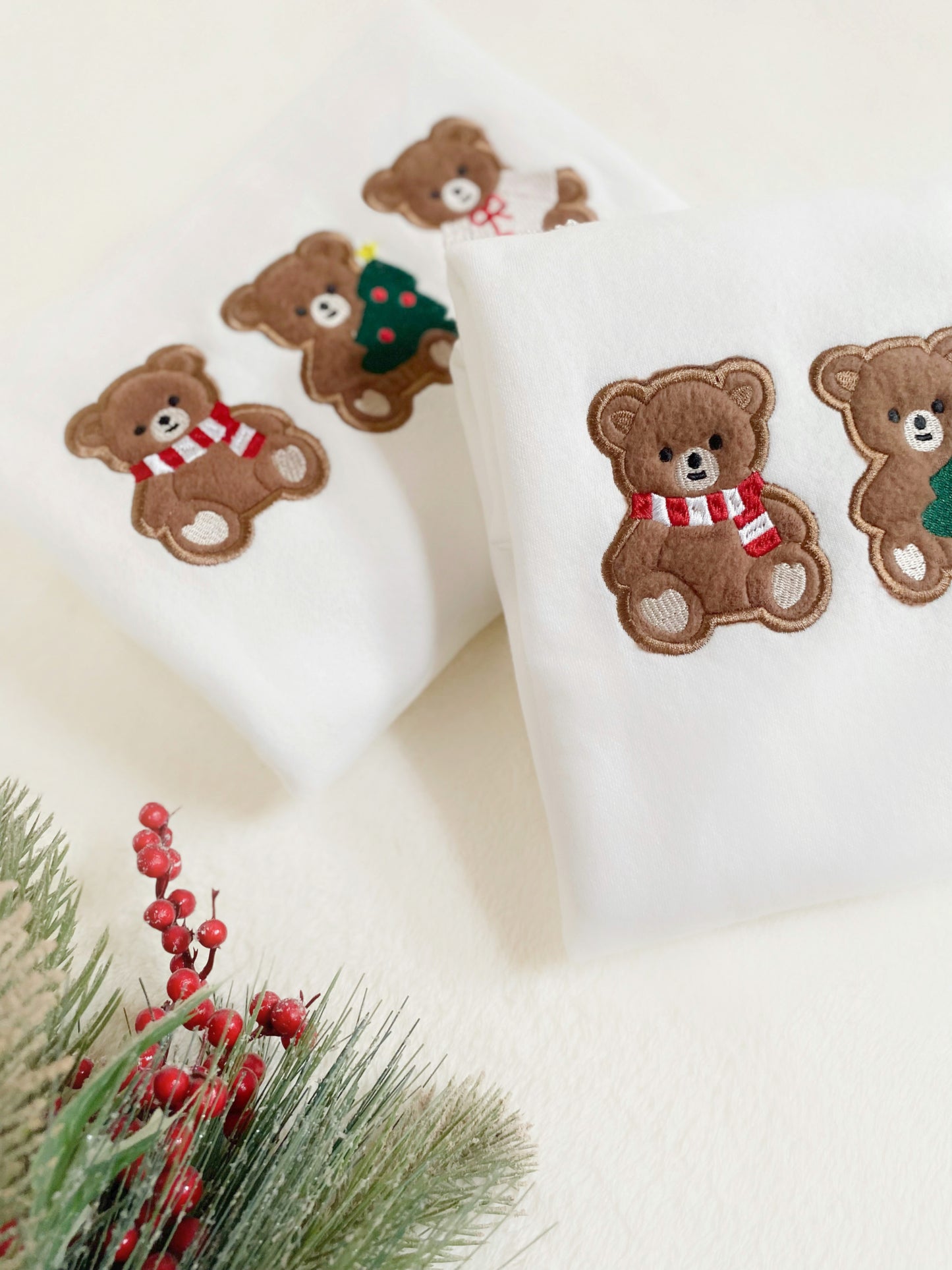 Tierna Navidad. Suéter para damas y caballeros, especial de algodón.