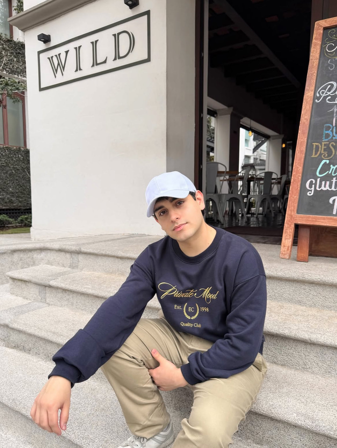 “Modo privado”, suéter de edición especial, estilo hoodie, para caballero.
