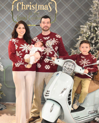 La verdadera razón de la Navidad. Suéter tejido para Niños, edición especial.