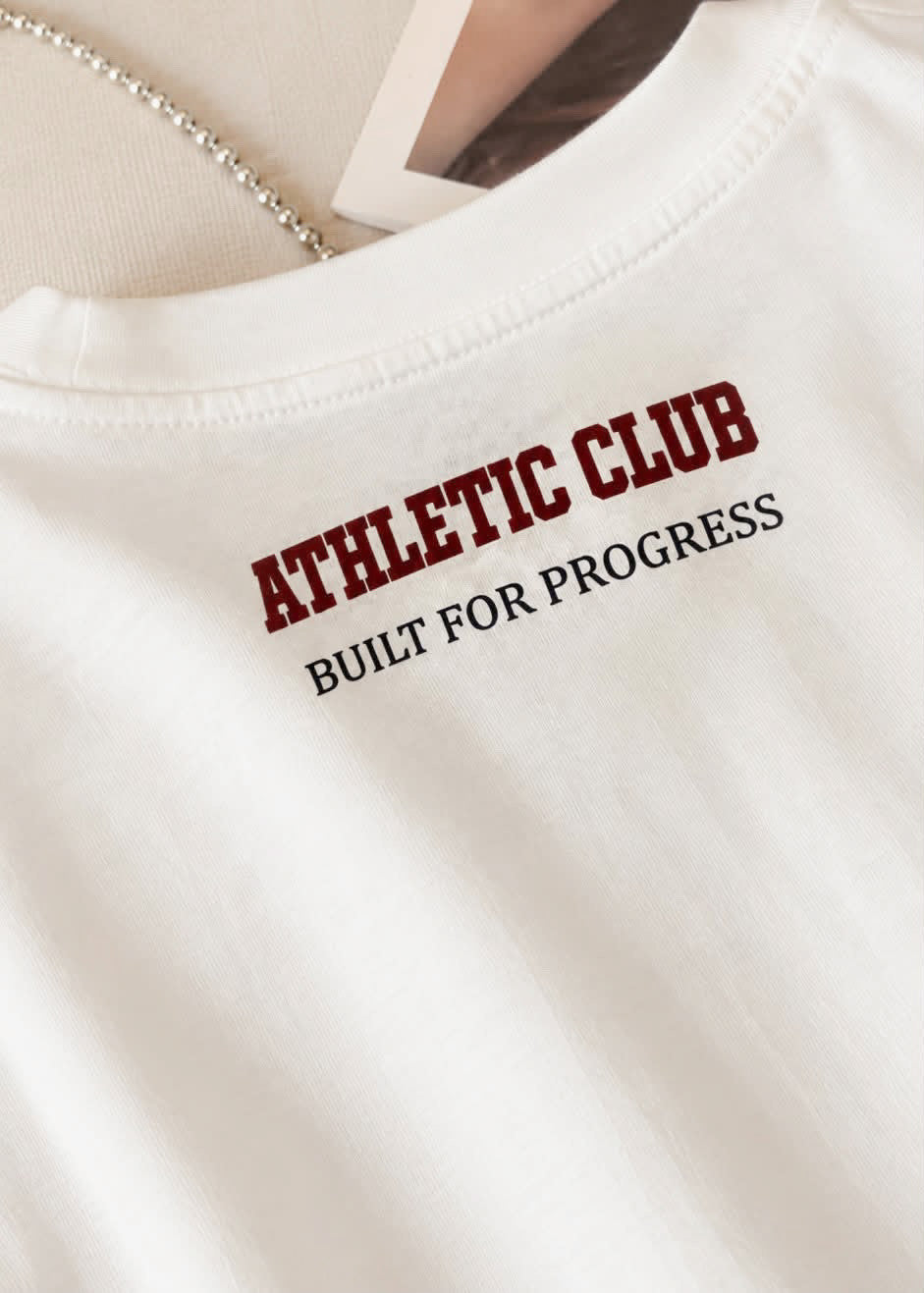 "Athletic Club", blusa tipo t-shirt, para dama, diseño oversize, de edición especial.