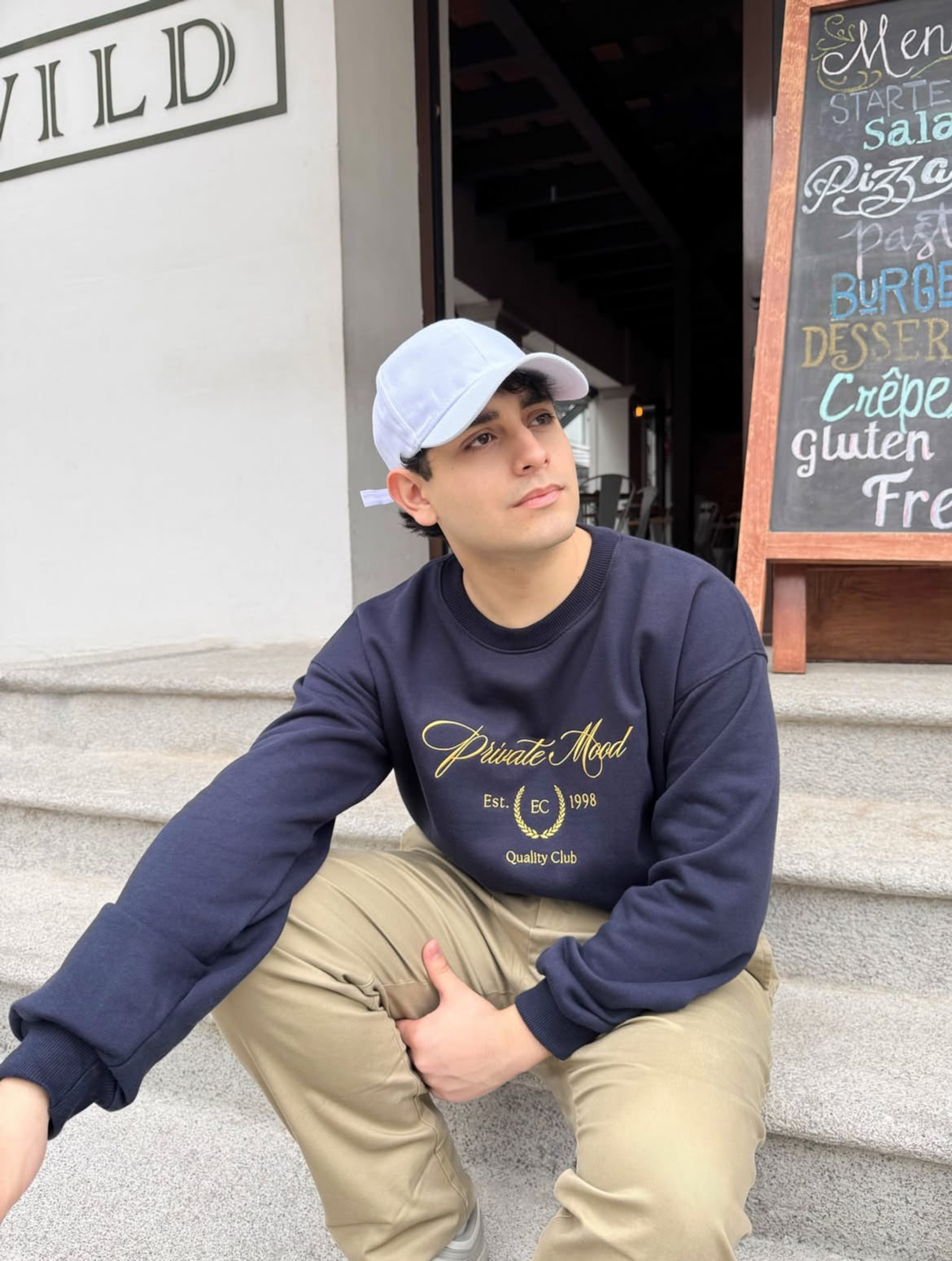 “Modo privado”, suéter de edición especial, estilo hoodie, para caballero.