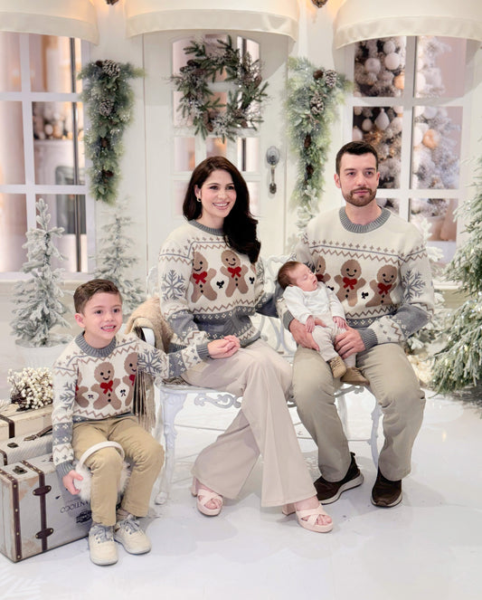 Una Navidad para recordar. Suéter tejido de Navidad para niños, edición especial.