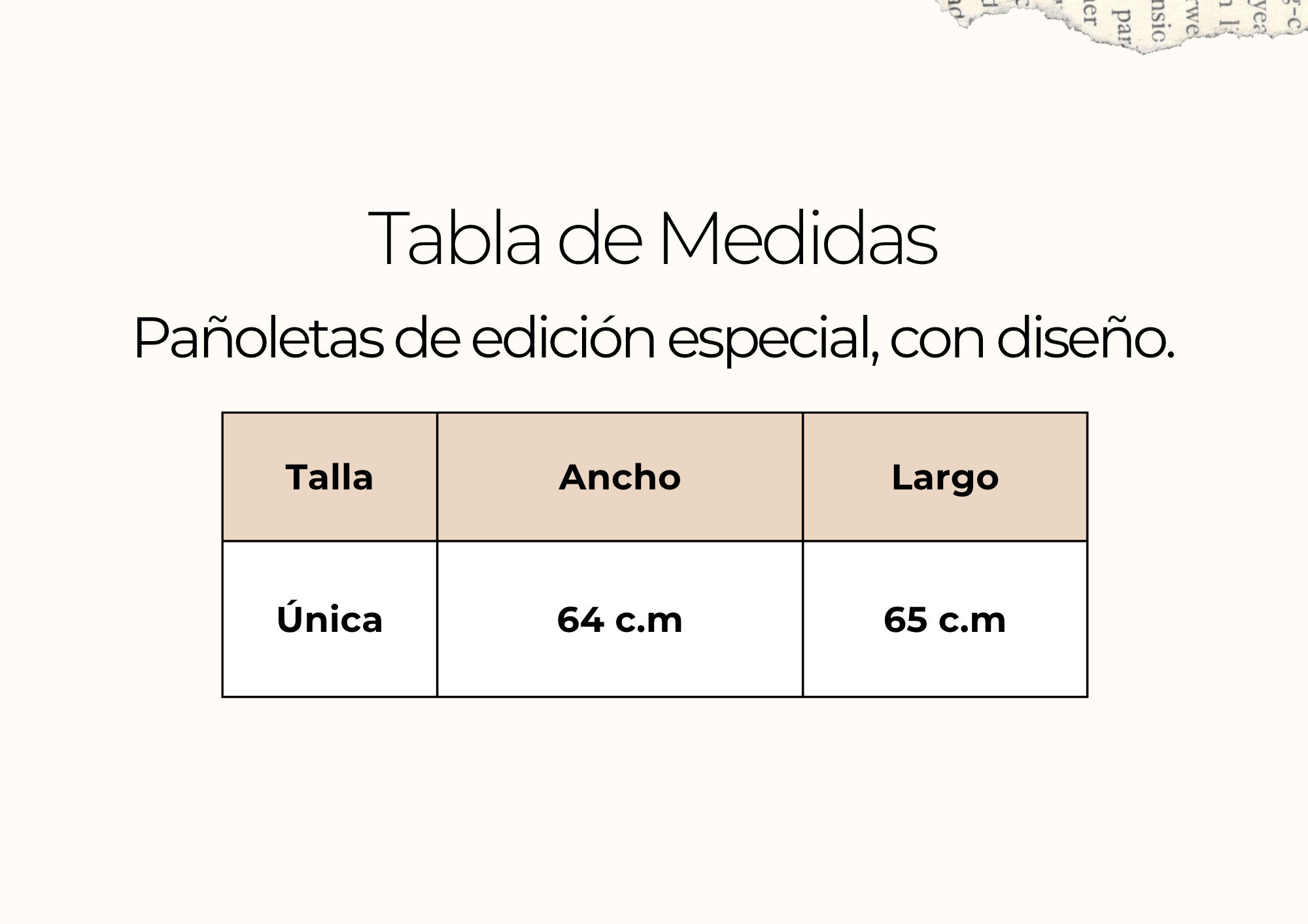 tallas
