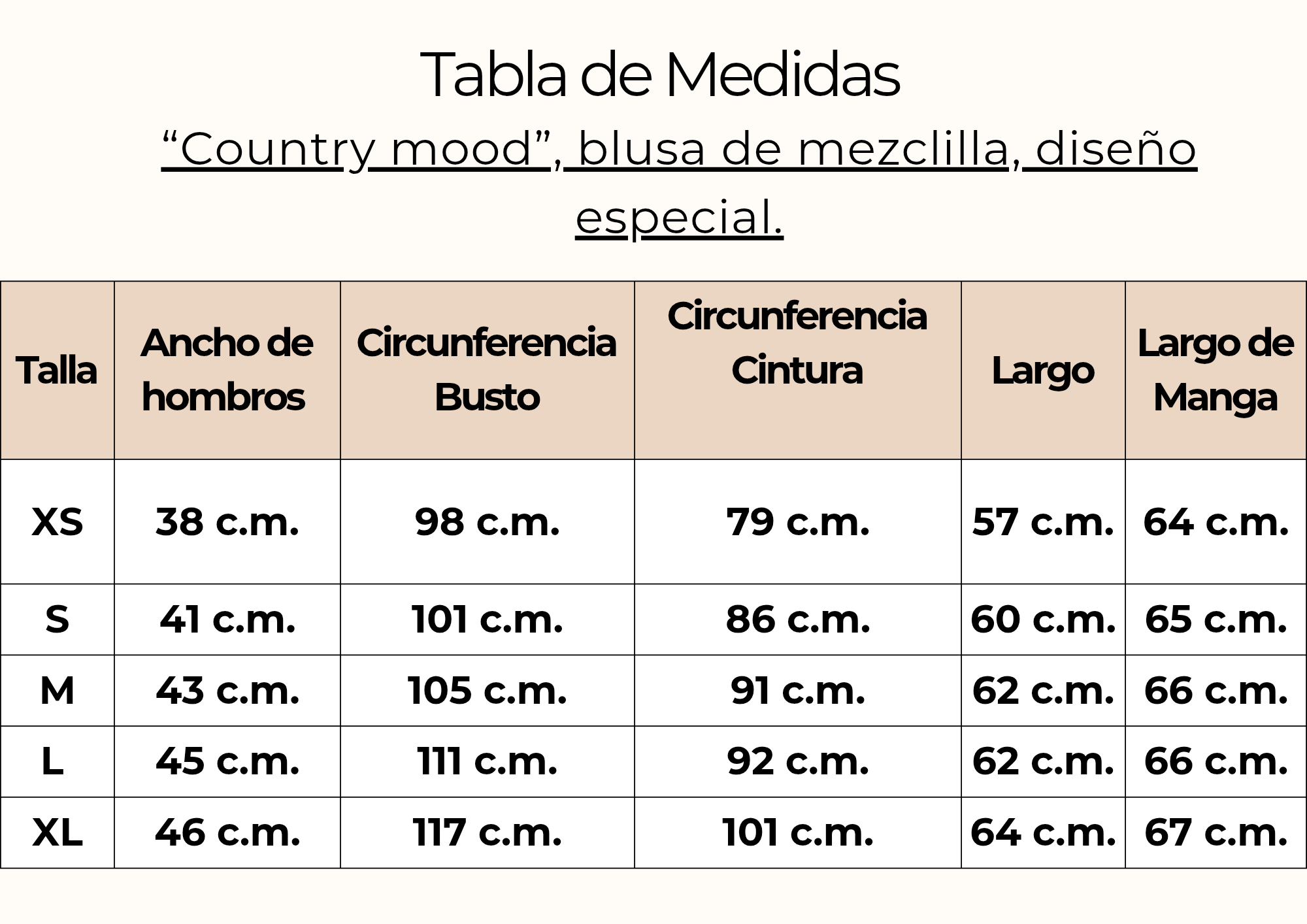 tallas