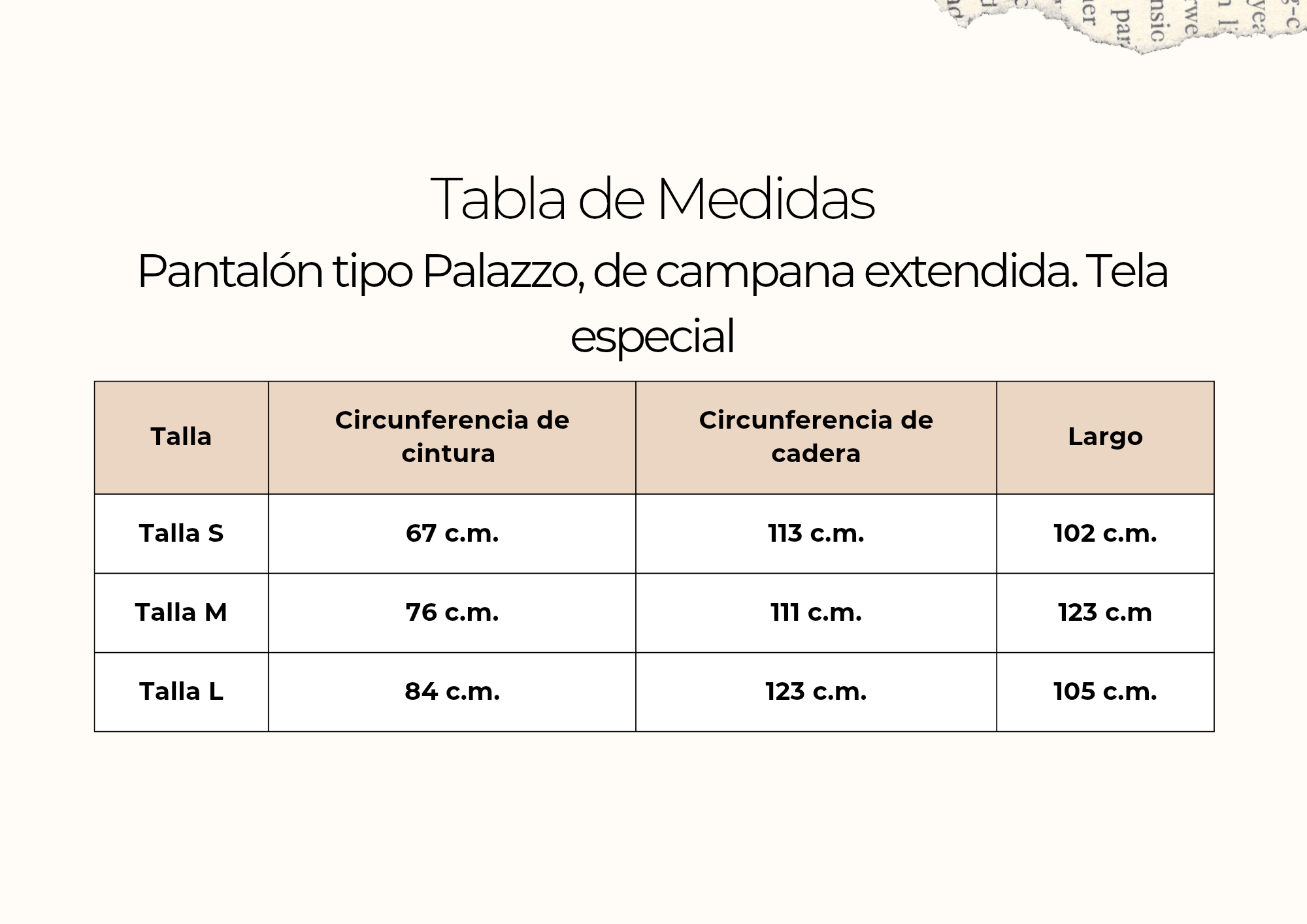tallas