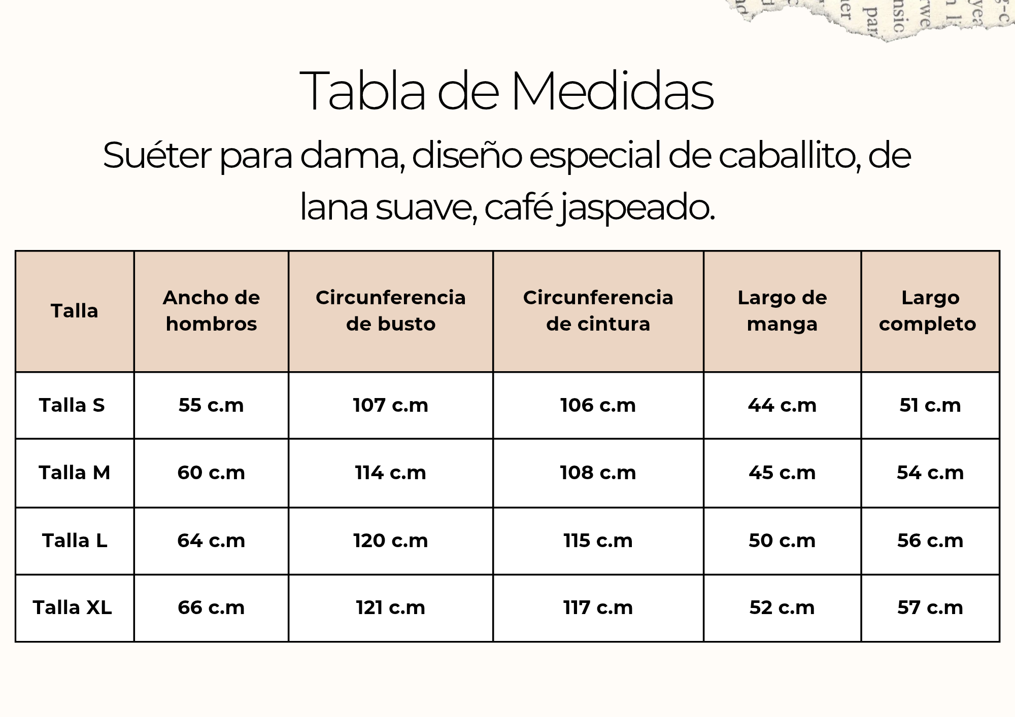 tallas